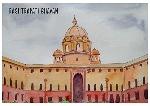 FlippAR Interactive, Augmented Reality, Delhi Themed, Postcards (10 Pack)