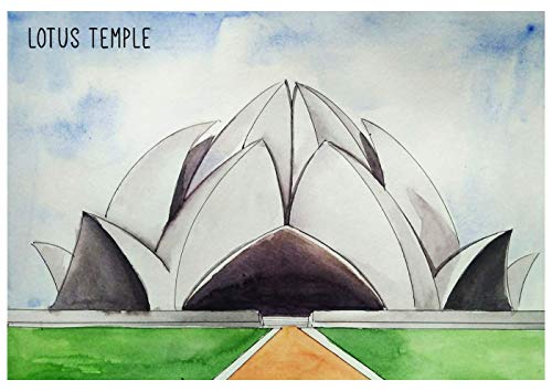 FlippAR Interactive, Augmented Reality, Delhi Themed, Postcards (10 Pack)