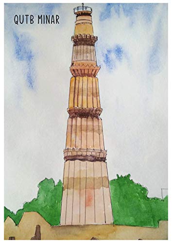 FlippAR Interactive, Augmented Reality, Delhi Themed, Postcards (10 Pack)