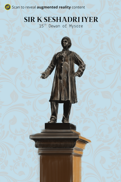 Cubbon Park - Statues of Legacy | AR Postcard Set (Set of 5)