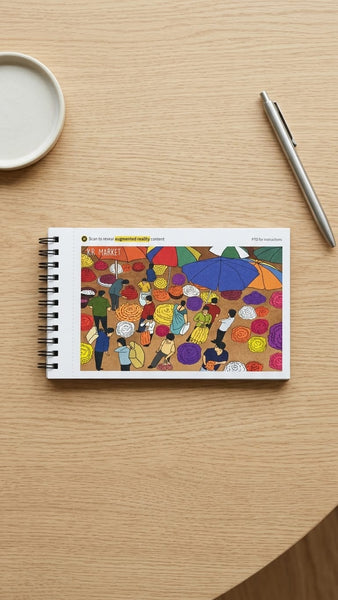 Bengaluru, Reimagined - AR Postcard Book Edition 2