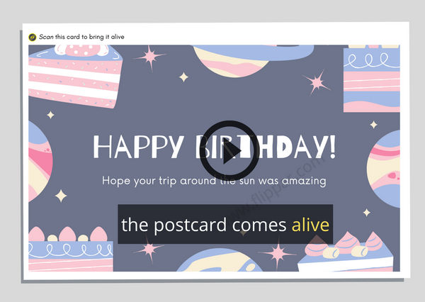 FlippAR -Interactive Birthday Card That Comes Alive in Augmented Reality
