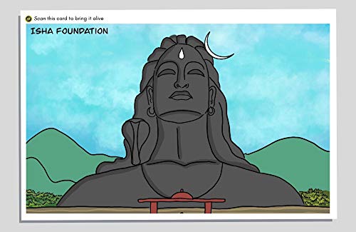 FlippAR Coimbatore themed postcards in augmented reality (pack of 10)
