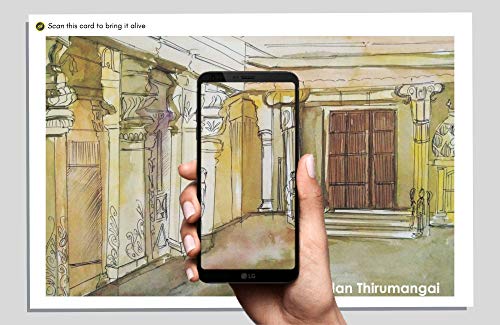 FlippAR Srirangam Postcards in augmented reality (Set of 10)