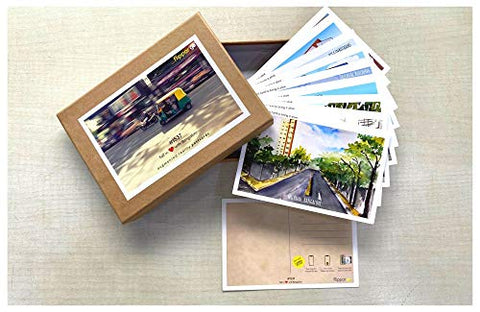FlippAR South Parade (MG Road), Bangalore Postcards in Augmented Reality | Collectors Edition. This set covers iconic heritage buildings. Set of 10