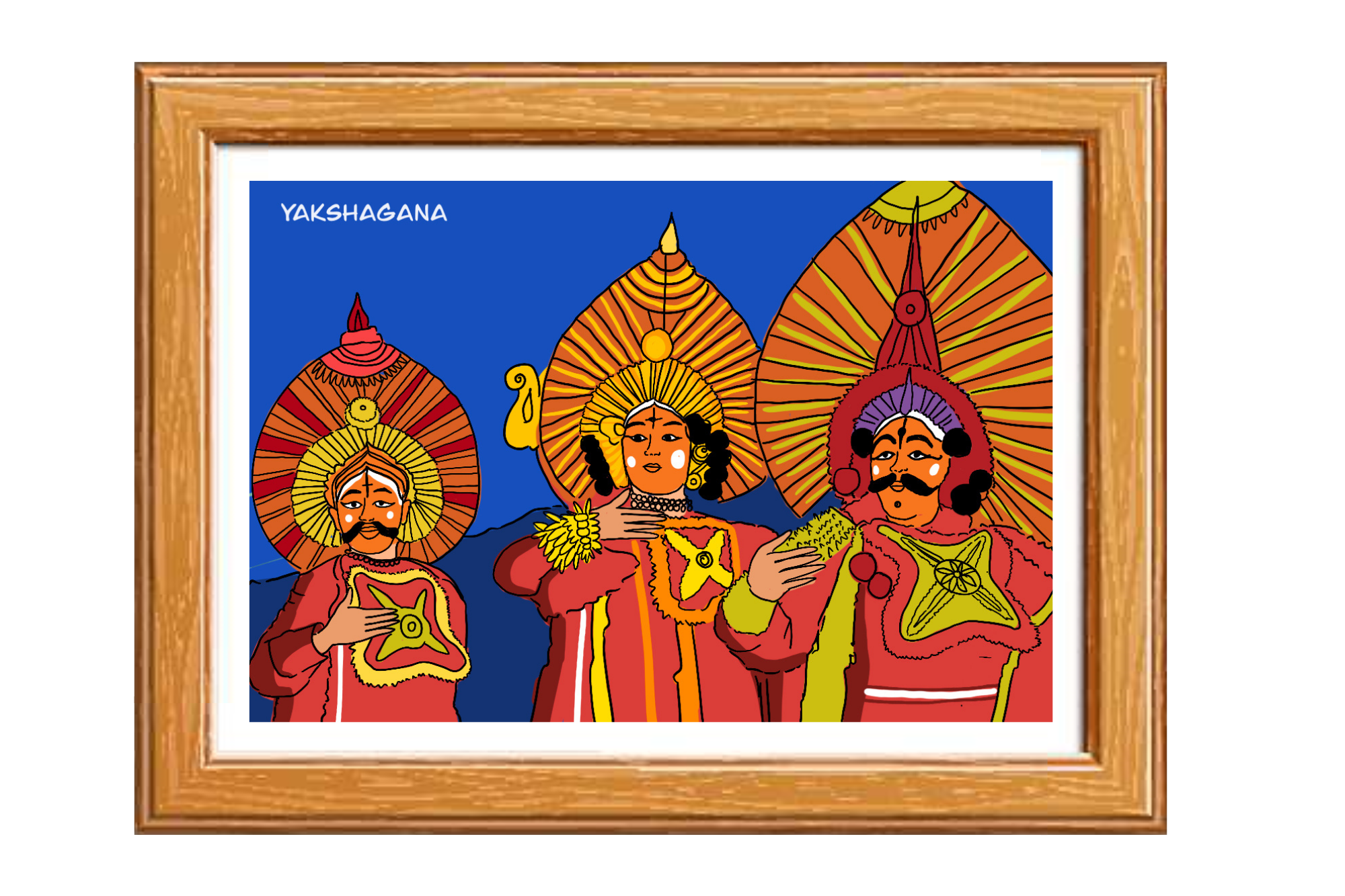 FlippAR's Yakshagana Wall Art