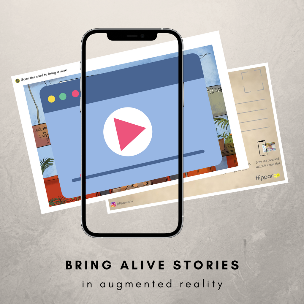 Ar Postcard Examples FlippAR - Goa postcards that comes alive in Augmented Reality ...